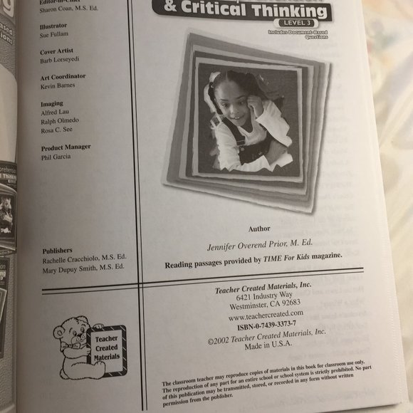 3 Comprehension & Critical Thinking teaching Books - Picture 12 of 14